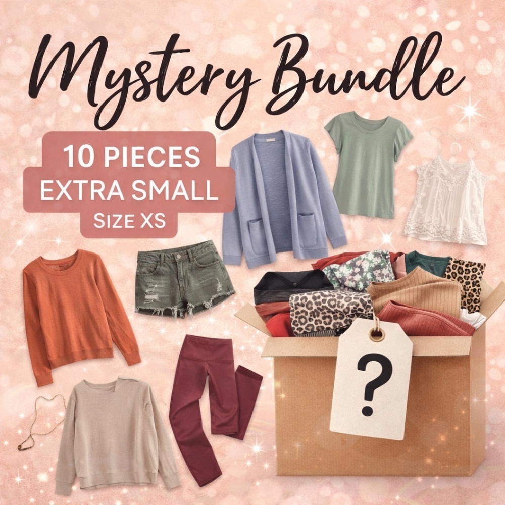 Women’s Extra Small Mystery Bundle – 10 Pieces (XS 0–2)
